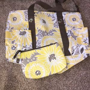 Thirty One Utility Tote & Wristlet